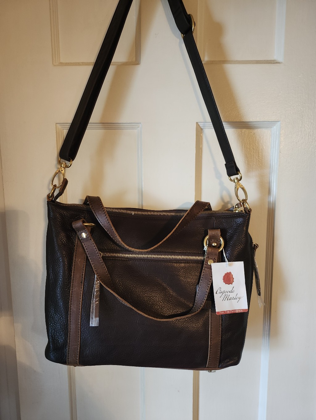 Women's Osgood Marley Brown Leather Hobo Bag — image 3 of 7
